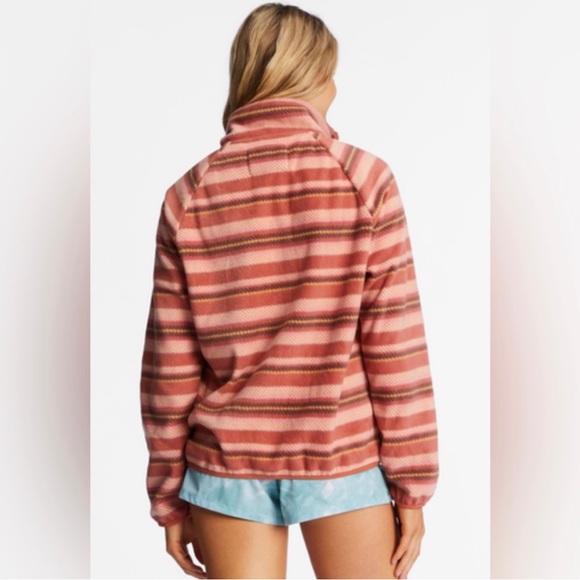 NWT Billabong Boundary Zip-Up Mock Neck Fleece - M & L - Picture 5 of 9